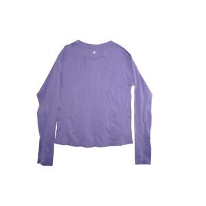 Lilac Seamless Long Sleeve Active Top Women’s Size Medium